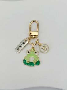 Llavero personalizado de rana como regalo para niños y niñas - Rana girasol - Ver 7