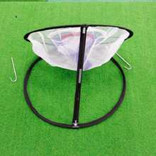 1pc Pop Up Golf Chipping Net Golf Chipping Mat, Target Practice, Collapsible For Indoor Outdoor Swing Training