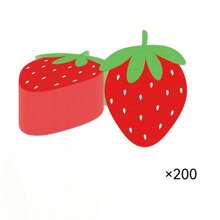 80pcs/Set Large Size Red Strawberry Pattern Napkins, Perfect For Wedding, Birthday, Tea Party Decoration, Restaurant And Hotel Party Tableware, Unique Style, Soft Tissue Paper For Outdoor Picnic And Party Supplies, Back To School Valentine Day