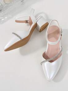 2025 New Arrival Casual Fashion Chunky Heel Sandals For Teenagers, Campus Students, Spring/Summer, All Season