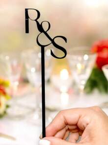 Custom Wedding Drink Stirrers, Signature Drink, Personalized Cocktail Bar Stir Sticks, Cocktail Bar Accessories Wedding Tags Party Stick Colors Available - Multicolor - View 6