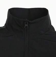 Adidas U VBE WB NEO 拼布休闲运动夹克 - 黑色 - 查看 8