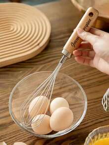 Customized Stainless Steel Egg Beaters, Cream Mixers, And Perfect Baking Utensils Are Ideal Gifts For Friends. Customize Your Name, Simple And Fun. A Unique Gift For Your Boyfriend/Girlfriend/Husband/Wife And Family. Very Suitable For Birthdays, Anniversaries, Mother's Day, Valentine's Day, Wedding Gifts And Souvenirs, Wedding Gifts, And Wedding Gifts. - Egg Beater - View 4