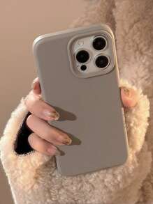 简约优雅的灰色手机壳，适用于 17 Pro Max/17 Pro/17 Air/17/16 Pro Max/16 Pro/16/16 Plus/15/15 Pro Max/15 Pro/15 Plus/11/12/13/14 Pro Max/XS/XR/11 Pro/11 Pro Max/12 Pro/12 Pro Max/13 Pro/13 Pro Max/14 Pro/14 Pro Max/14 Plus，软壳，男女创意设计