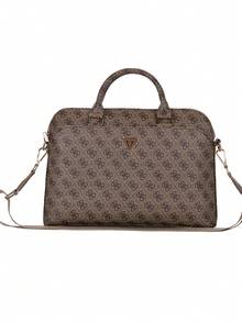 Original Guess 4g Logo Triangle 15 Portfolio - Coffee - Brown - View 1