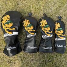 Black Tiger 高尔夫球杆头套、高尔夫推杆套、高尔夫时尚球杆套，适合男性和女性户外爱好者，采用防水耐用材料制成，为您的高尔夫球杆提供最佳保护 - 彩色 - 查看 3
