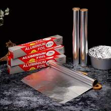 1 Heavy Duty Aluminum Foil - Thick, Disposable For Baking And Grilling, Suitable For Fish, Vegetables, Etc. - Ideal For Grilling And Oven Use | Reusable Cooking Wrap Material | Durable Aluminum Foil Material