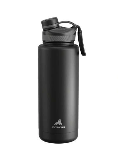 40 Oz Insulated Tumbler With Spout Lid – Stainless Steel Water Bottle, Leak-Proof Double Wall Coffee Cup, Keeps Cold For 24H, Fits Car Cup Holder, Reusable Travel Mug For Sports, Gym, School, And Travel