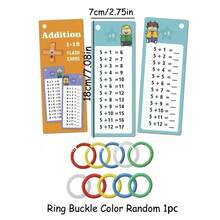 15pcs Reusable 0-12 Multiplication Table Math Learning Cards For Children - Multicolor - View 11