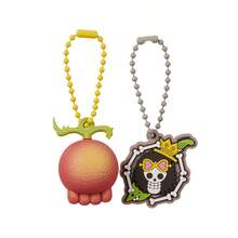 Miniso 1 pieza Pendiente en forma tridimensional de la Fruta del Diablo de la serie One Piece (Brook). Está cuidadosamente moldeado en una forma tridimensional basada en la Fruta del Diablo correspondiente a Brook. (1 pieza) - Multicolor - Ver 6