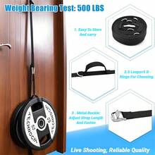 1PC 5m Length Door Anchor Strap For Resistance Bands Exercises Multi Point Anchor Portable Exercise Band Without Punching Space Saving Home Workouts Equipment Hole-Free Installation Portable Home Exercise