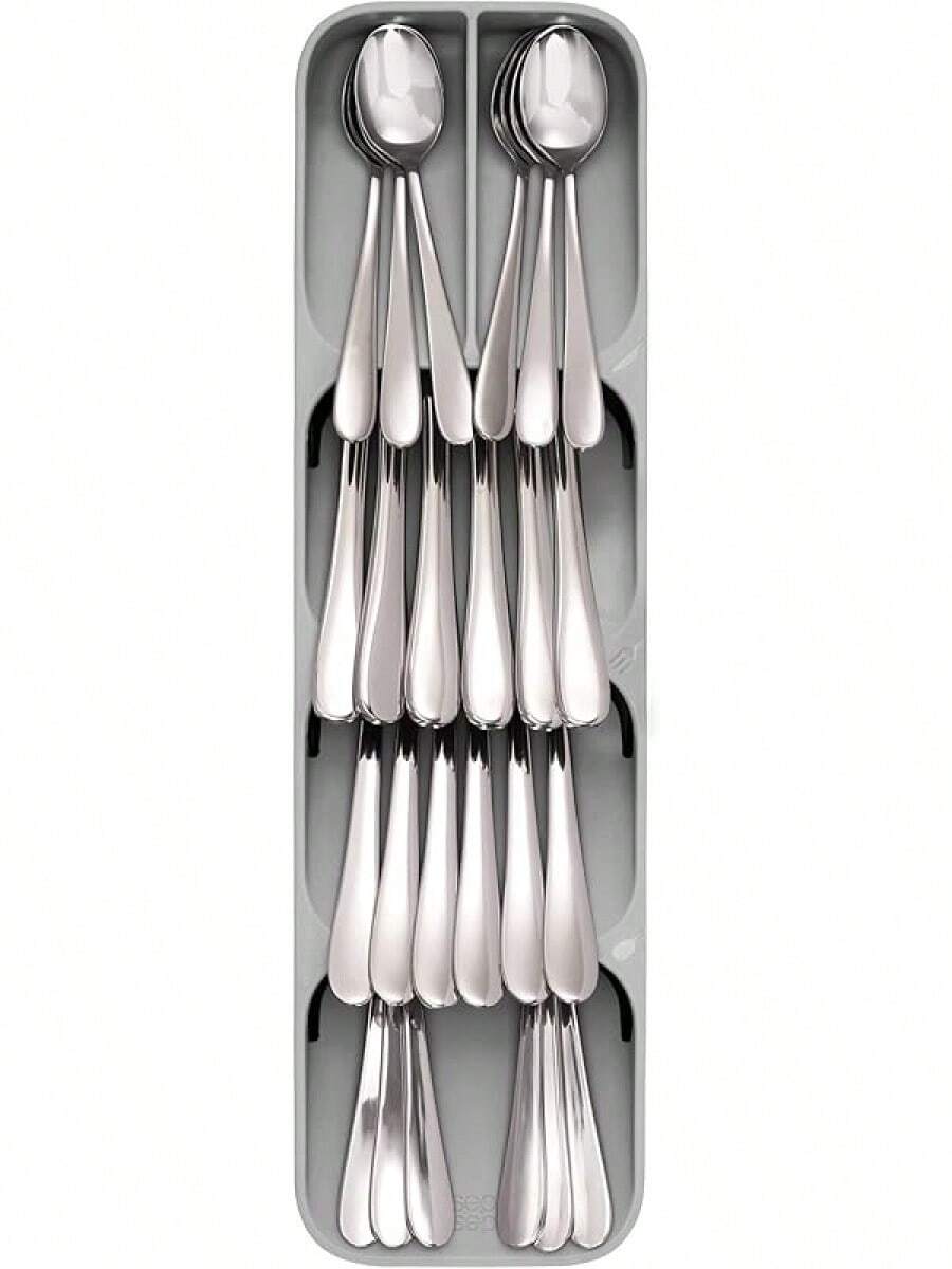 Joseph Joseph DrawerStore Compact Utensil Organizer Kitchen Drawer Silverware, Flatware Tray, Small, - Tổ chức đồ dùng phẳng - Xem 1