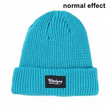 TOHUIYAN Magical Reflective Knitted Hats High Visibility Winter Warm Fleece Ski Caps Women Men Skullies Beanie Hat For Night Running Walking Cycling - A - View 10