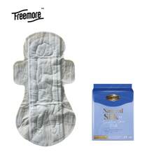 FREEMORE 10pcs/30PCS/60pc Freemore Natural Silk Day/Night Use Sanitary Napkin(290mm),Floating 3D Anti-Leakage Shield Design, Minimum Friction, Improves Comfort Of Intimate Area,Soft & Breathable-For Your Daily Comfort