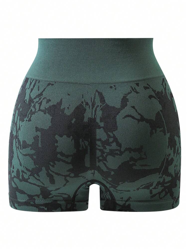 1 chiếc quần định hình dành cho nữ, giúp kiểm soát vùng bụng, nâng mông và thắt eo. - xanh quân đội - Xem 8