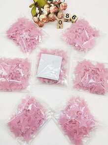 100 Stück 3cm Leucht-Sterne Wandaufkleber, 3D leuchtend, einfarbig & gemischte Farben, fluoreszierender Dekor, 4cm Mond Leucht-Wandaufkleber, helle leuchtende selbstklebende Kunststoffaufkleber, langanhaltend Heimdekoration, geeignet für Zuhause, Decke, Schlafzimmerwand, Raumdekoration, Badezimmerwanddekoration