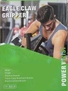 1个手指握力器，手部和手臂锻炼器，缓解压力的手指压力球，便携式握力训练器 - 彩色 - 查看 6