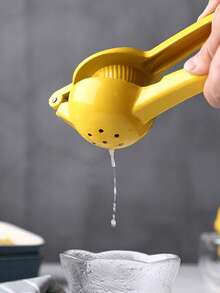 Aluminum Manual Juicer | Lemon & Orange Juicer | Anti-Slip Design Electricity Free Portable | Efficient Juice Extractor Easy To Clean | Kitchen Essentials Household Picnic Camping Fitness Juice Helper