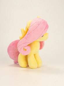 Hasbro Hasbro 毛绒玩偶 - 暮光闪闪公主造型，闪亮独角和彩虹鬃毛，柔软舒适，适合女孩，节日礼物，适合3岁以上儿童，官方授权角色 - Fluttershy - 查看 3