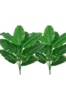 1棵大型人造棕榈树 - 抗紫外线，适用于室内/室外装饰，家居、酒店、花园、办公室、婚礼和节日场景，落地式，多功能房间装饰，绿色建筑风格，逼真植物 - 彩色 - 查看 17