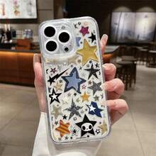 Shockproof Anti-Yellowing Drop-Proof Colorful Five-Pointed Star Pattern Transparent TPU Phone Case For I Phone XR 11 12 13 14 15 16 PRO MAX 7 14 15 16 PLUS Redmi POCO F3 F5 M4 PRO M5S X3 PRO X3 NFC X4 PRO C55 C65 11 Llite 12 Lite Redmi A1 A2 A3 9A 10C 12c 13C 14C Note 8 9 11 12 13 PRO Galaxy M23 M34 M52 M53 A03 A04 A05 A10 A11 A12 A14 A15 A20 A30 A23 A32 A34 A35 A50 A51 A52 A54 A55 A71 A72 S20 FE S21 FE S22 ULTRA S23 FE S23 ULTRA S24 PLUS S24 ULTRA S25 ULTRA S35 MOTO E7 E13 E20 E22 EDGE 30 40 G04S G7 G9 G10 G13 G23 G14 G15 G20 G22 G24 G30 G32 G34 G35 G52 G53 G54 G60 G84 G9 PLAY - Y2 - 查看 1
