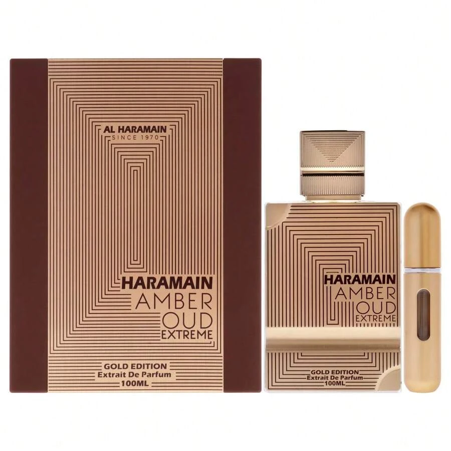 Amber Oud - Gold Edition Extreme By Al Haramain For Women - 3.4 Oz Extrait De Parfum Spray - 如圖所示 - 查看 1
