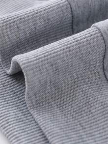 Sweatshirt Leher Bulat Bertema Buku Pola Huruf Kasual Baru, Cocok untuk Dipakai di Musim Gugur/Musim Dingin. Cocok untuk Dipakai Pelajar Saat Berbelanja, Bepergian, atau Menghadiri Pertemuan. - Grey - View 6