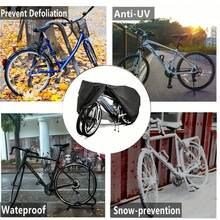 1 Outdoor EVA Solid-Color Bicycle Cover, All-Season Protective Cover, Rainproof, Sun-Proof, Snow-Proof, Frost-Proof, Ice-Proof, Dust-Proof, Fallen Leaf Proof, Wear-Resistant And Easy To Clean, Not Easy To Age, Thickened Black And Gray Waterproof Sunshade Canopy - Multicolor - View 9