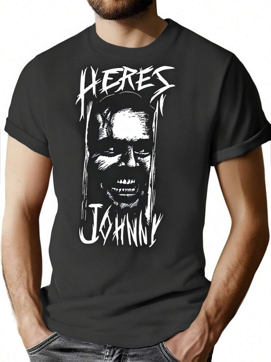 The Shining funny Men's Short Sleeve Graphic T-shirt Collection black Tee For Adult, Men, Women, Teen, Teenager, Adolescent, Youth