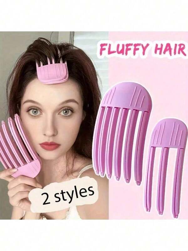 2pcs Unisex High-End Wind Molding Comb Clips, Hair Root Volumizing Tool, Bangs Styling Clips, Non-Damaging & Natural Voluminous, Wind Molding Comb, Hair Root Volumizing Clips, Unisex Styling Tool, Hair Root Volumizing Bangs Clips, Slouchy Person's Flat Hair Volumizing Tool, Voluminous Bun & Curly Bangs Clips, Hair Volumizing Clips,Hair,Travel,Hair Products,Hair Tools,Hair Stuff,Barber,Barber Accessories,Barbershop,Hairdressing Equipment