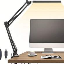 LED Table Lamp With Table Clip, Eye Protection Table Lamp - 彩色 - 查看 8