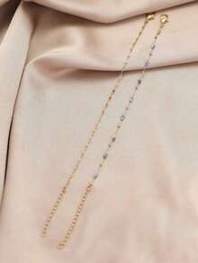 2pcs Bohemian Elegant Women Necklace Set, Minimalist Short Necklace, Fashion Jewelry For Daily Wear, Date, Vacation, Party, Beach Outfit, Gift For Her