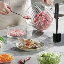 3-In-1 Handheld Kitchen Tool: Meat Chopper, Scraper And Mixing Shovel