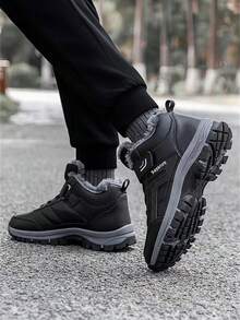 2025 Nowe buty śnieżne dla mężczyzn, buty do chodzenia dla mężczyzn, buty do chodzenia dla kobiet, męskie buty sportowe na świeżym powietrzu, buty śnieżne dla mężczyzn i kobiet w dużych rozmiarach, zimowe buty śnieżne z podszewką termiczną, oryginalne buty dla par z supermikrofibry