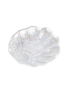 1pc Customized Jewelry Tray, Iridescent Shell Dish, Glass Plate, Crystal Jewelry Dish, Photography Prop, Creative & Exquisite, Customized Jewelry Tray - Multicolor - View 8