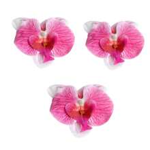 4 件套夏威夷花发夹，适合女士，4 件人造花发夹，芙蓉花和莲花发夹，适合度假、海滩派对、夏季热带花卉发饰，送给女孩的理想礼物