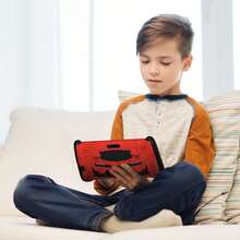 PRITOM Tablet para niños, Tablet de 7 pulgadas para niños con 3GB de RAM y 32GB de ROM, Android 15, Tablet para niños pequeños con WiFi 6, A333 de 5 núcleos, pantalla IPS, cámara dual, control parental, 3500mAh, tabletas educativas para niños con funda (sin adaptador)