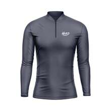 All Slim Fit Zipper Father's Day With UV50 Protection - Màu xám đen - Xem 4