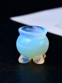 精美的天然水晶雕刻香炉，独特的设计，疗愈水晶，蕴含能量的石头，能量疗愈冥想石，非常适合家居装饰和送礼，口袋装饰，节日礼物，来自品牌 CUPIDCRYSTAL - 爐子 - 查看 13