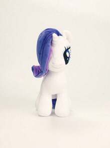 Hasbro 我的小马驹毛绒玩具 - 暮光闪闪公主设计，配有闪光角和彩虹鬃毛，柔软可抱的毛绒玩具，适合女孩，适合 3 岁以上儿童的节日礼物，官方授权角色