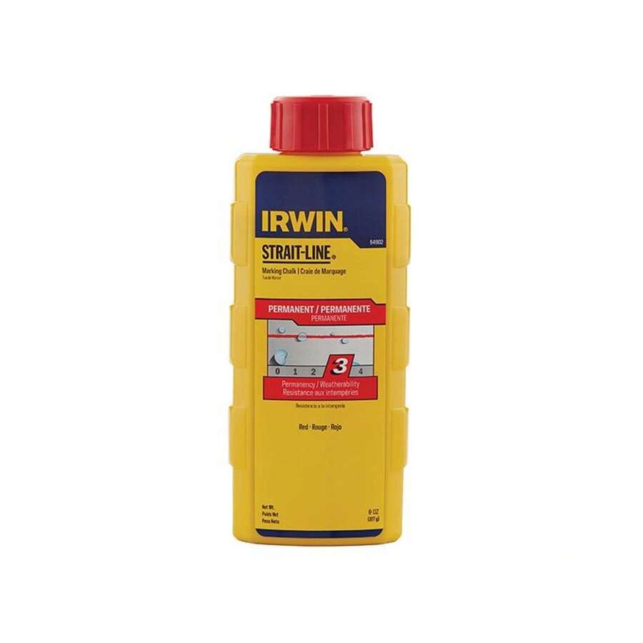 Irwin Chalk Powder Refills 8oz (Red) - (TK3796) - Red - View 1