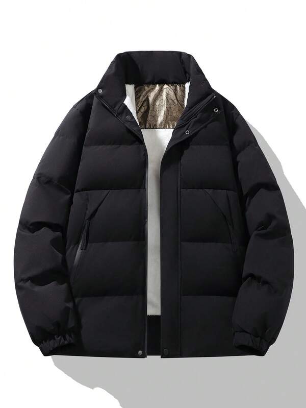 Winter New Thick Padded Padded Coat For Men