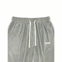 Men's Solid Color Casual Everyday Trousers Men's Streetwear Pants, Boy Friend Gifts, Back To School - 淺灰色 - 查看 5