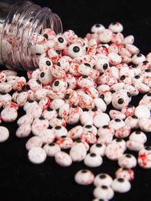 4.23~4.58 onzas, Decoración de pastel con ojos divertidos, Chispas de azúcar de Halloween, Decoración de ojos de terror para hornear en Halloween, Decoración de postres, Decoración de pasteles