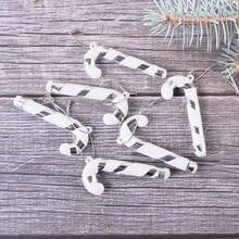 6er-Pack Neujahr Weihnachtsparty Geschenke Weihnachtsschmuck Zuckerstangen Weihnachtsbaum Ornamente Zuckerstangen Anhänger Dekoration Weihnachten Weihnachtsdekoration Weihnachtspyjamas Weihnachtsgeschenke Weihnachtsdekoration