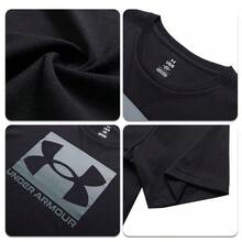 Under Armour Camiseta de hombre UA M BOXED SPORTS UPDATED SS Camiseta de manga corta deportiva informal, cómoda y suave para uso diario y al aire libre 1386793-001