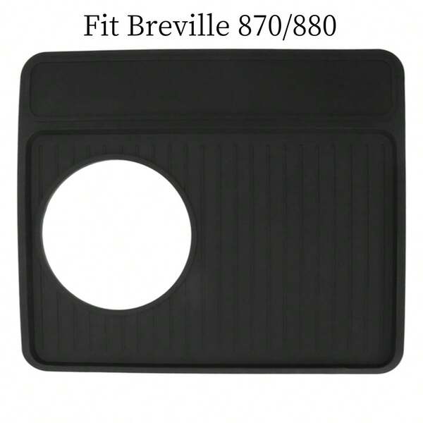 Akcesoria do ekspresu do kawy kompatybilne z Breville 870/880, mata do ubijania espresso, mata silikonowa do niezbędnych akcesoriów do kawiarni