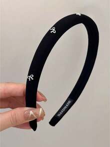 3 قطع/قطعة واحدة شريط رأس نسائي كوري موضة ضيق من القماش الإسفنجي الأبيض الصلب، شريط رأس أنيق متعدد الاستخدامات مناسب للاستخدام اليومي، المنزل، المدرسة، الشاطئ، العمل، الحفلات، العطلات، عيد الميلاد، عيد الحب، عيد الأم، اكسسوارات الشعر، شريط الشعر، هوب الشعر، شريط الرأس للنساء، اكسسوارات رأس للملابس الخريفية - متعدد الألوان - مشاهدة 6