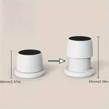 1 件可调节床头板稳定器，自粘式隔音墙保护器，防止吱吱声，适合 40-65 毫米 - 彩色 - 查看 12