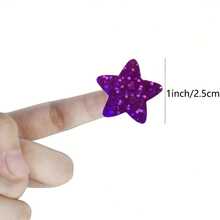 2Roll 1000pcs Colorful Laser Star Stickers Hand Decorated Christmas Holiday Birthday Party Gift Seal Label Stickers - Multicolor - View 11